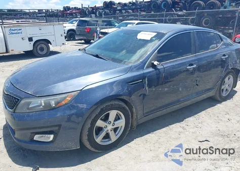 2015 Kia Optima Lx z USA, uszkodzony, nr VIN 5XXGM4A78FG380301